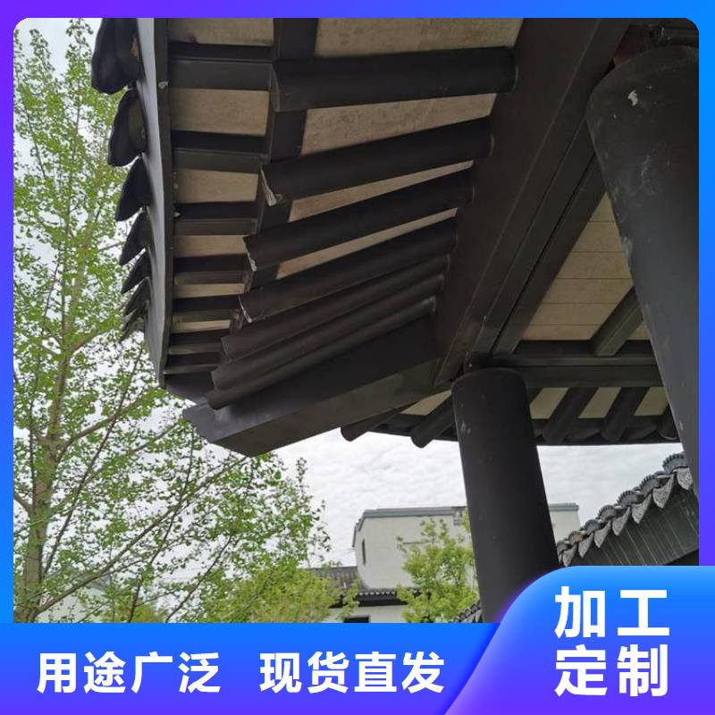 铝代木古建筑四角亭现货直供