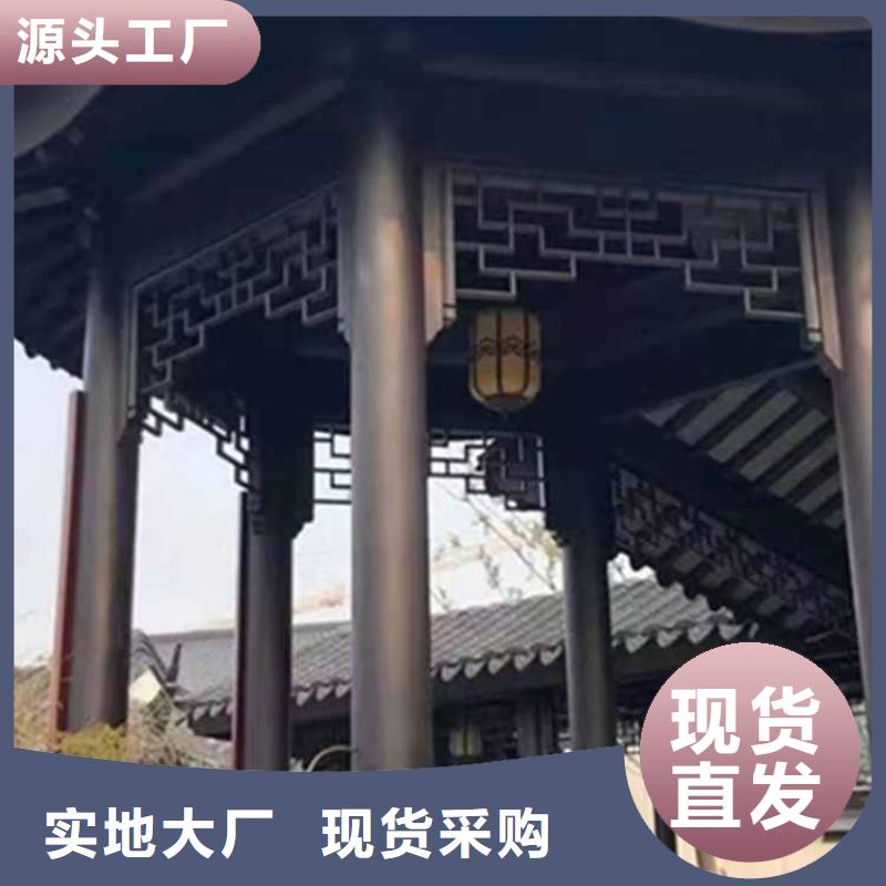 古建长廊施工图来厂考察