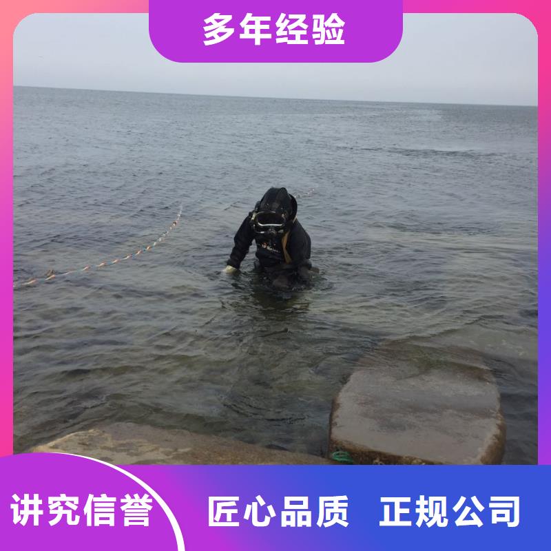 本市潜水员队伍<水下检测摄像>有潜水员施工