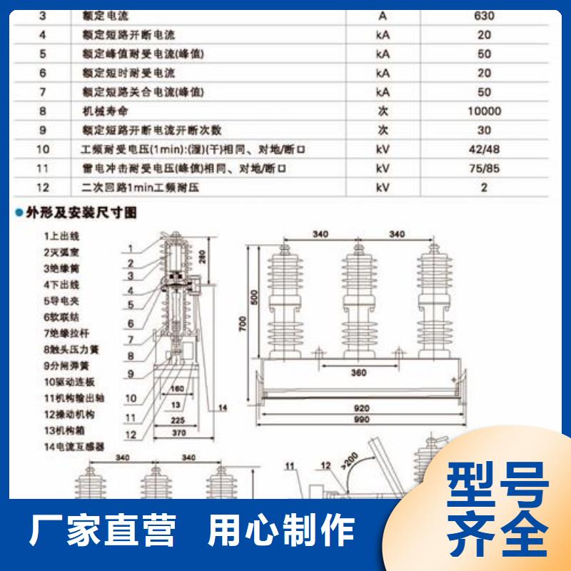 SW2-63/1600高压断路器樊高