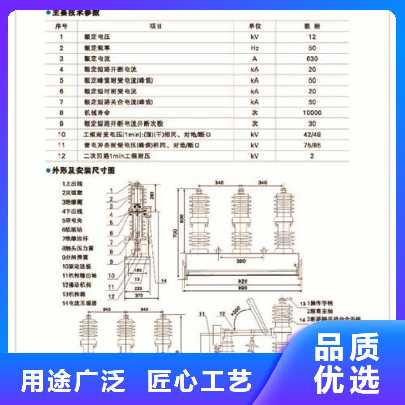 ZW7-40.5/2000-31.5户外柱上开关