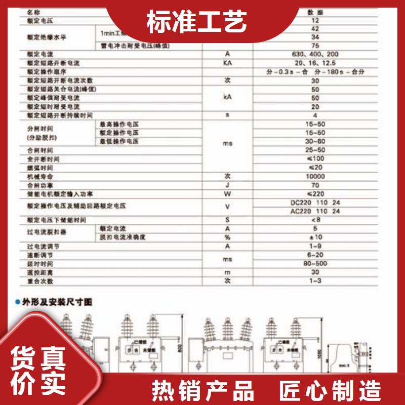 真空断路器高低压电器厂家直销