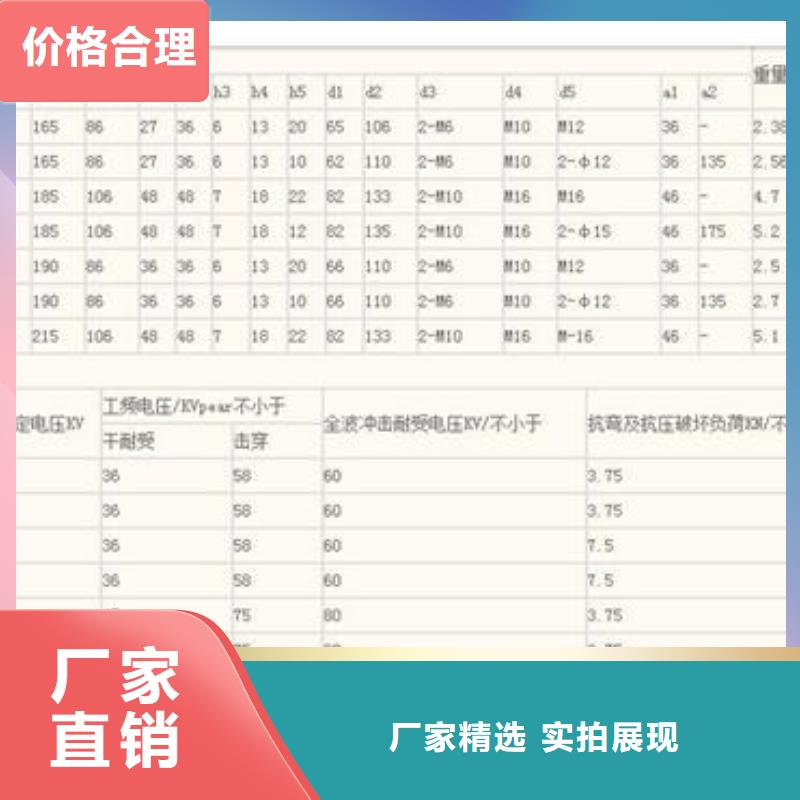 FXBW1-110/70高压棒型绝缘子