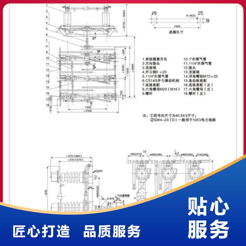 GW4-15GT/1250高压隔开开关樊高